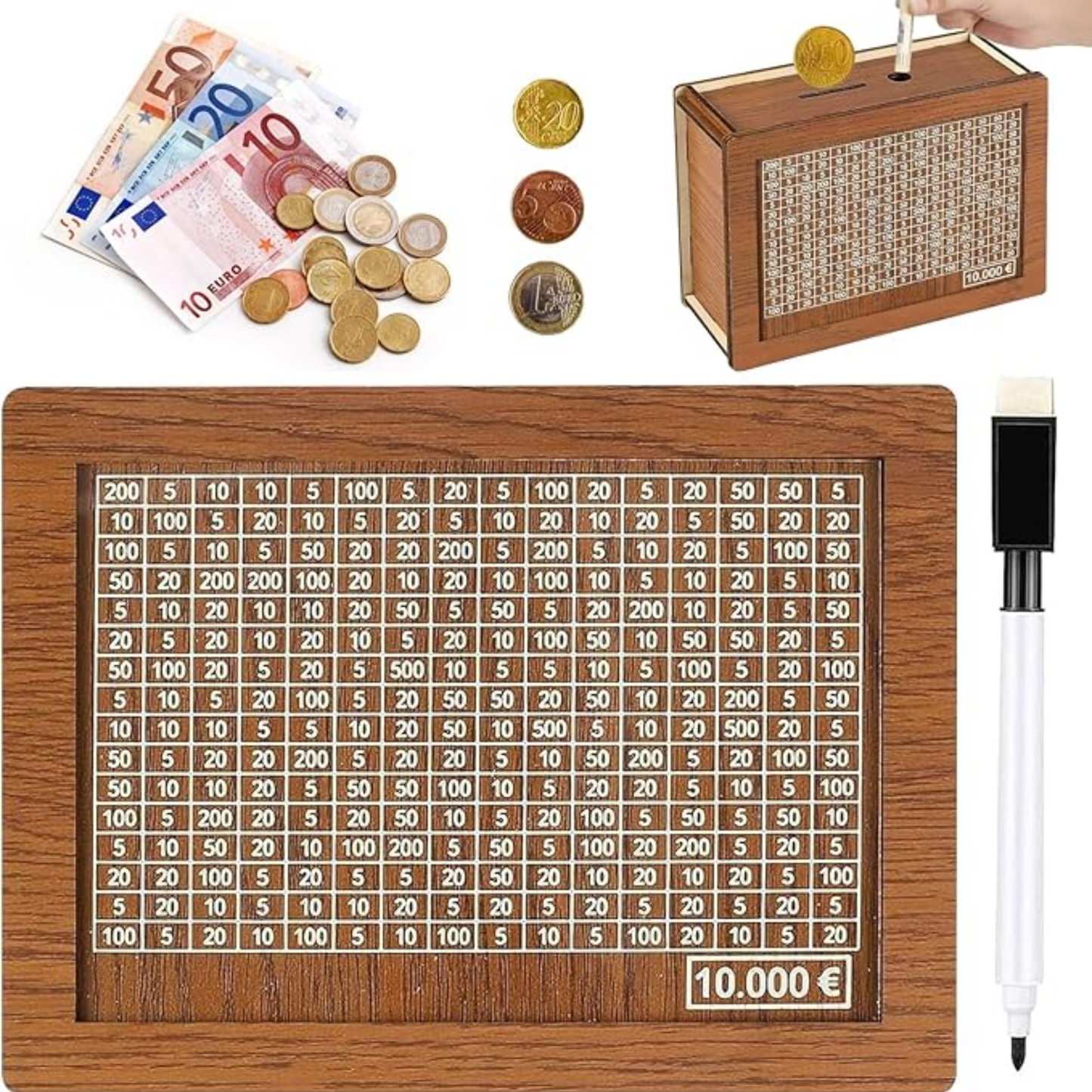 €10.000 Spaarpot Challenge