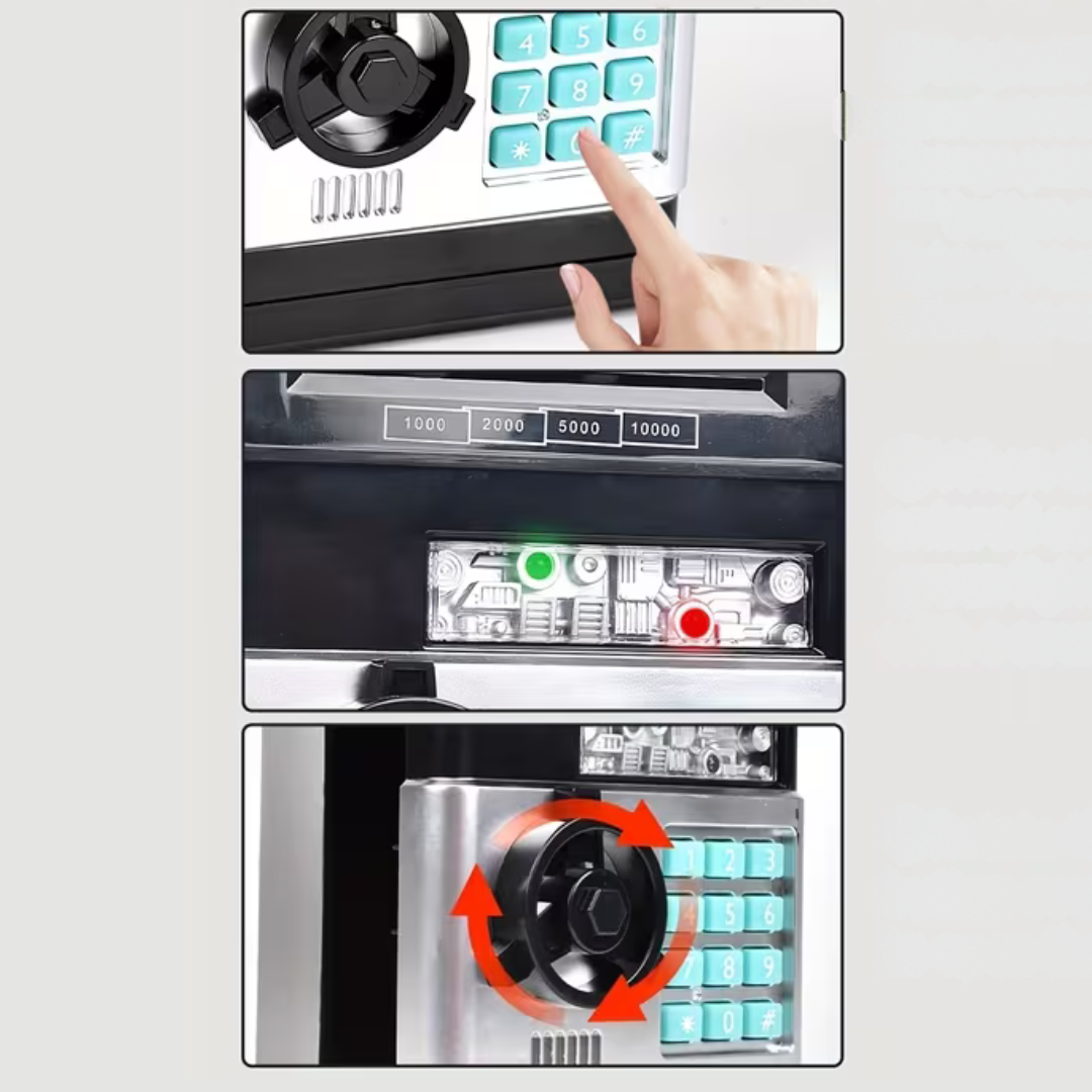 BudgetMetLuna ATM Geldautomaat met PIN - Slim, leuk & gecontroleerd sparen