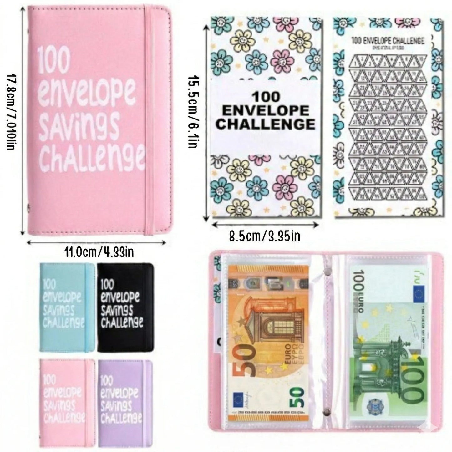 Mini 100 Enveloppen Challenge - kleine stappen naar jouw spaardoel